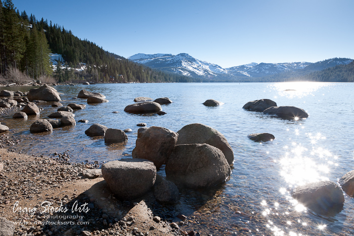 Donner Lake - 2 hours before sunset