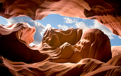 Slot canyon
