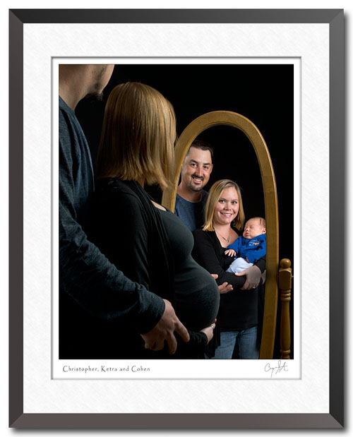 Maternity before and after