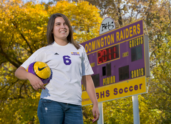 Modified senior photo