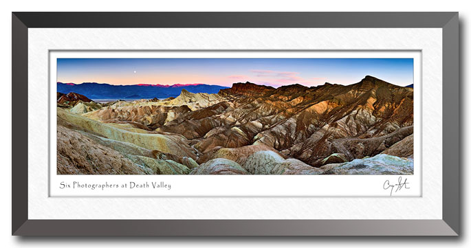 Zabriskie Point at Death Valley