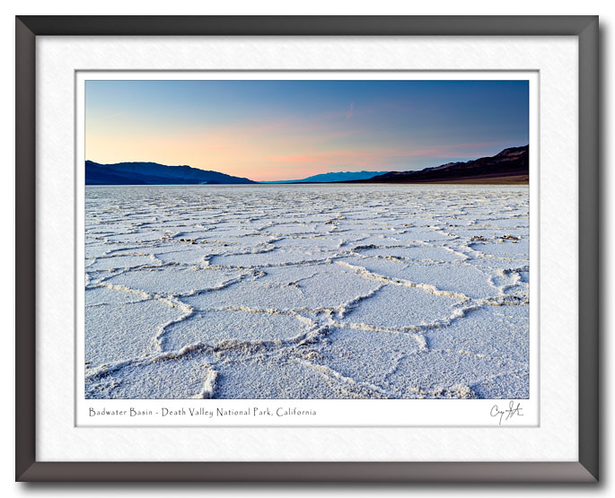 Badwater Basin at Death Valley