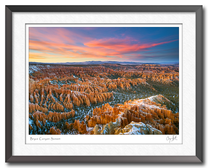 Bryce Canyon sunset