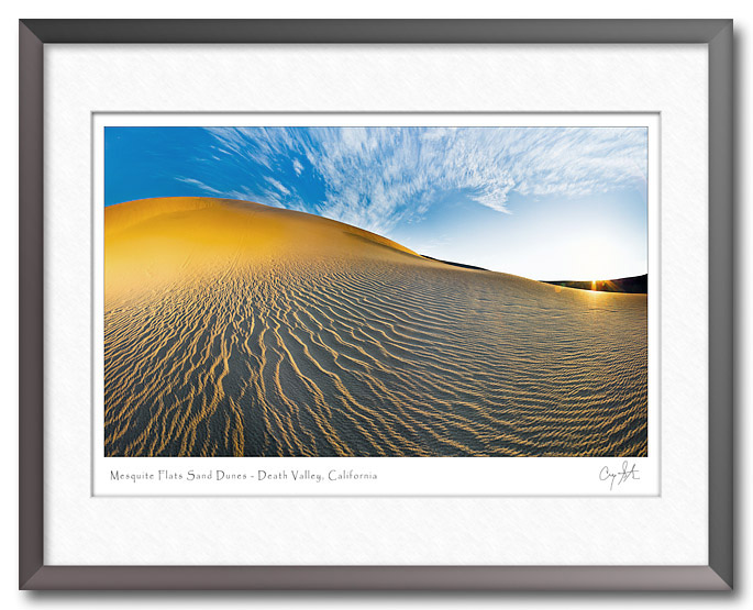 Death Valley sand dunes