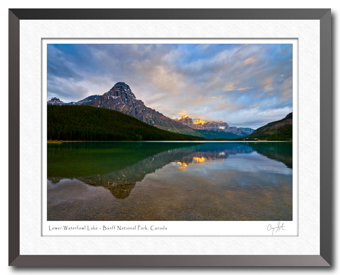 Lower Waterfowl Lake, Banff National Park