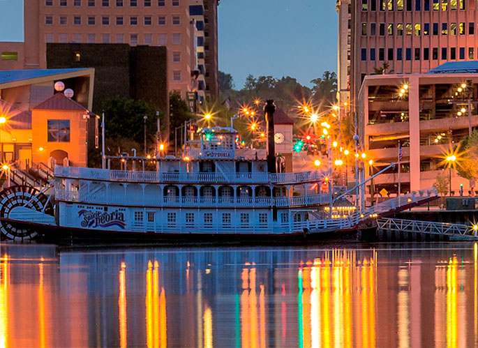 Peoria Skyline detail