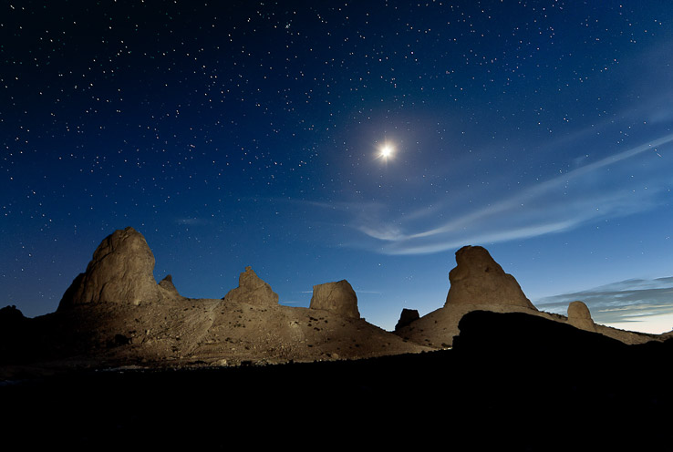 Trona at Night